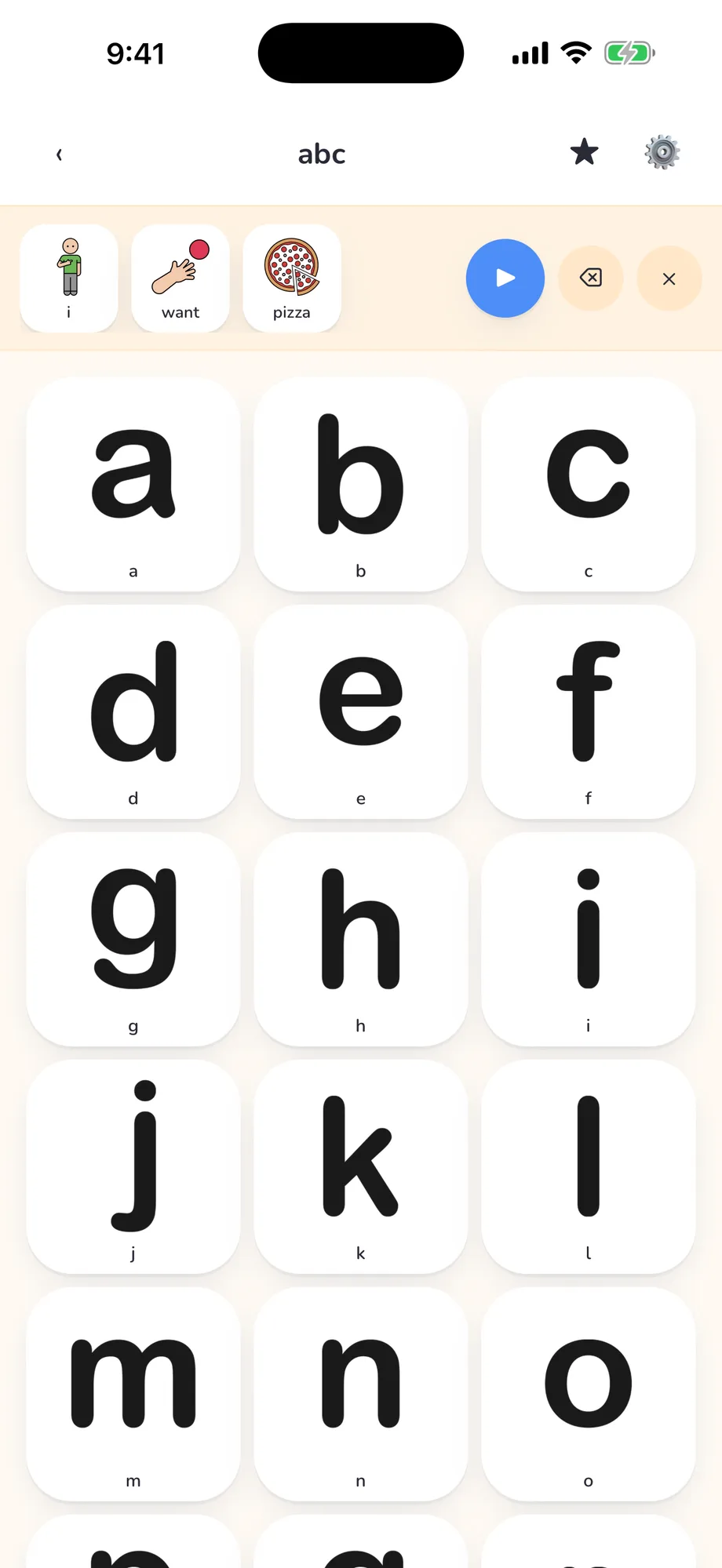 Letters, when a picture won’t do